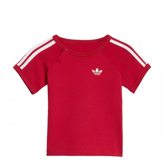 Obrázek produktu ADIDAS ORIGINALS Tričko '3 STRIPE' červená / bílá