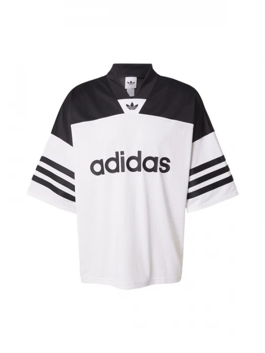 Obrázek produktu ADIDAS ORIGINALS Tričko 'Adicolor Oversized Football' černá / bílá