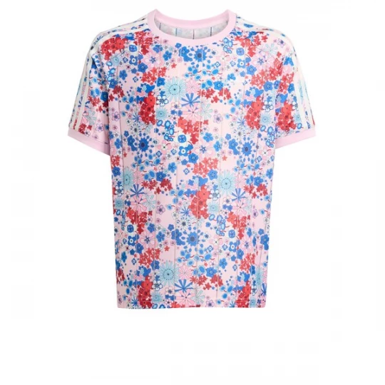 Obrázek produktu ADIDAS ORIGINALS Tričko 'Adidas Originals x Liberty London' modrá / růžová / červená / bílá