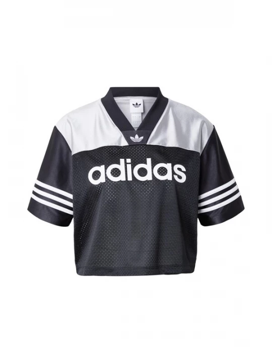 Obrázek produktu ADIDAS ORIGINALS Tričko 'CROPPED' černá / bílá
