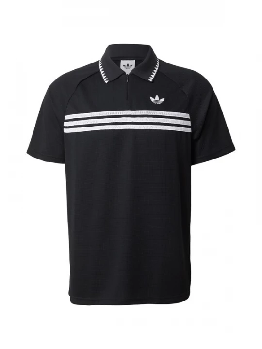 Obrázek produktu ADIDAS ORIGINALS Tričko 'CHEST STRIPES' černá / bílá