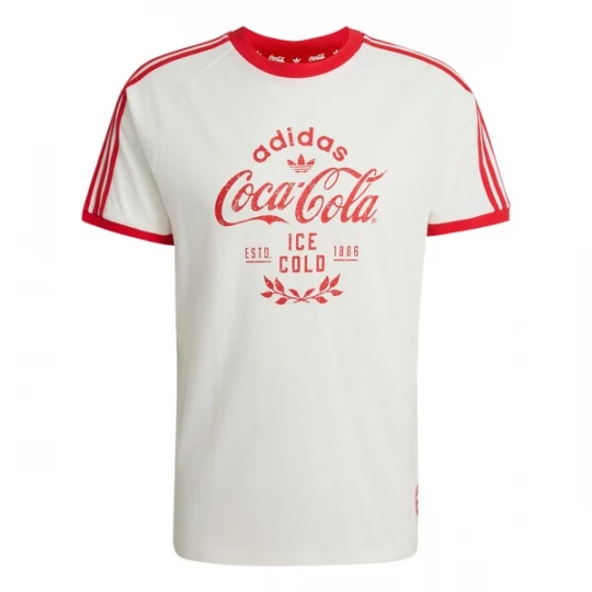 Obrázek produktu ADIDAS ORIGINALS Tričko 'Coca Cola Classic' červená / bílá