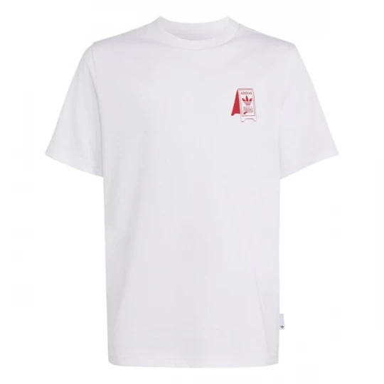 Obrázek produktu ADIDAS ORIGINALS Tričko 'Foodstand' karmínově červené / bílá