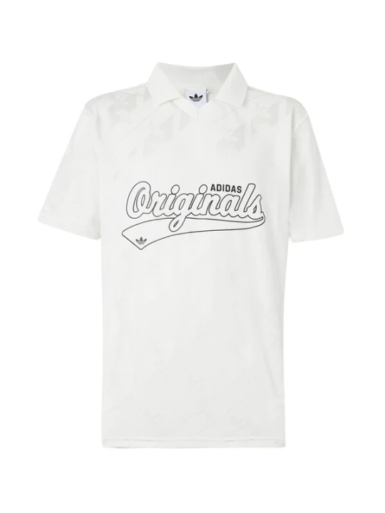 Obrázek produktu ADIDAS ORIGINALS Tričko 'JACQUARD FOOTBALL' šedá / černá / bílá