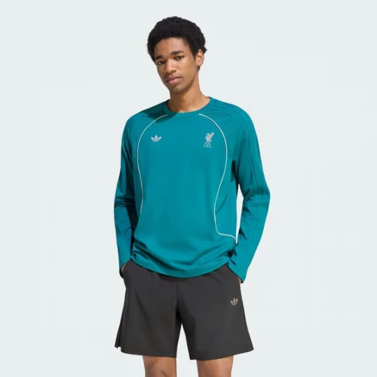 Obrázek produktu ADIDAS ORIGINALS Tričko 'LFC TEAMGEIST 26' azurová modrá / bílá