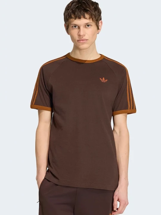 Obrázek produktu adidas Originals tričko pánské bavlněné hnědá