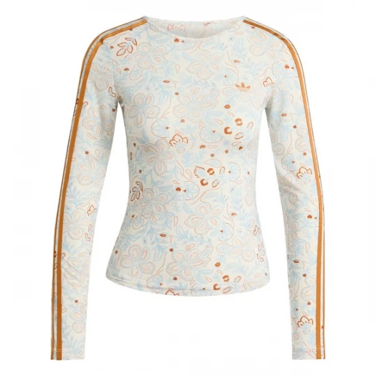 Obrázek produktu ADIDAS ORIGINALS Tričko ' SUMMER GLOW MESH GRAPHICS LONG' světlemodrá / oranžová / offwhite