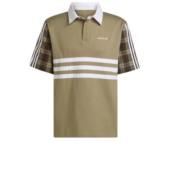 Obrázek produktu ADIDAS ORIGINALS Tričko 'Tartan' khaki / olivová / bílá