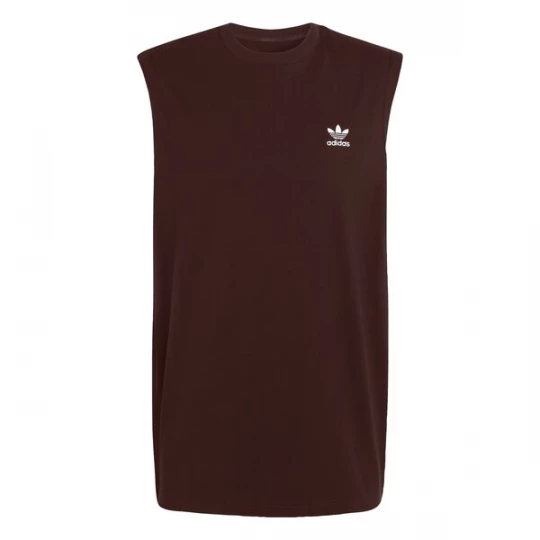 Obrázek produktu ADIDAS ORIGINALS Tričko 'Trefoil Essentials' čokoládová / bílá