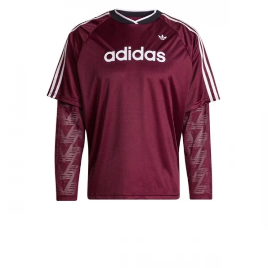 Obrázek produktu ADIDAS ORIGINALS Tričko vínově červená / bílá