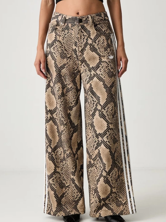 Obrázek produktu adidas Originals wide leg džíny dámské béžová