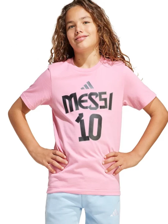 Obrázek produktu adidas Performance Dětské bavlněné tričko adidas Performance MESSI růžová