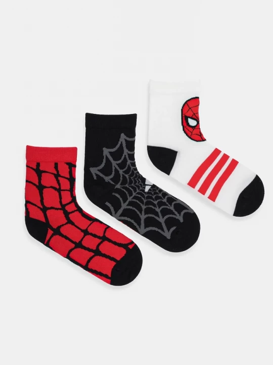Obrázek produktu adidas Performance Dětské ponožky adidas Performance Marvel 3-pack červená