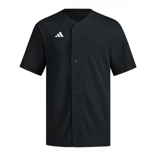 Obrázek produktu ADIDAS PERFORMANCE Funkční košile 'Impact Full Button' černá / bílá