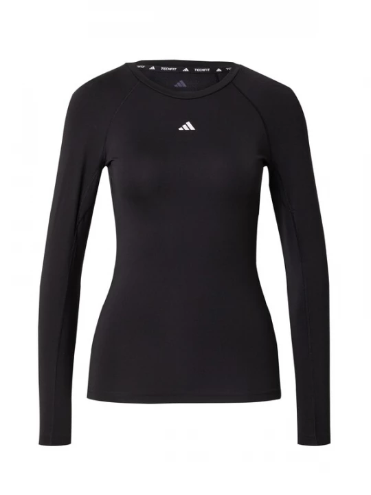 Obrázek produktu ADIDAS PERFORMANCE Funkční tričko 'TECHFIT Long Sleeve Training' černá / bílá