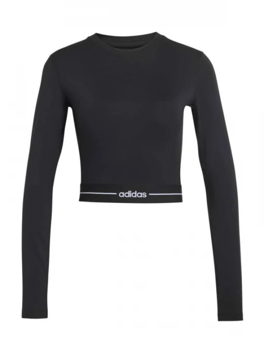 Obrázek produktu ADIDAS PERFORMANCE Funkční tričko 'HYPERGLAM' černá / bílá