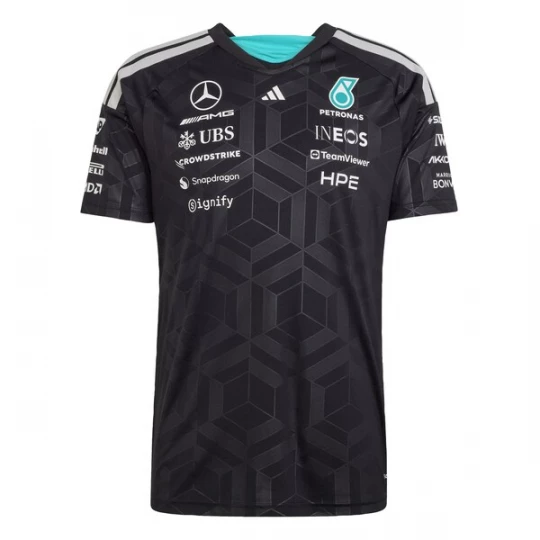 Obrázek produktu ADIDAS PERFORMANCE Funkční tričko 'Mercedes-AMG Petronas Formula 1 Team Driver' aqua modrá / antracitová / černá / offwhite
