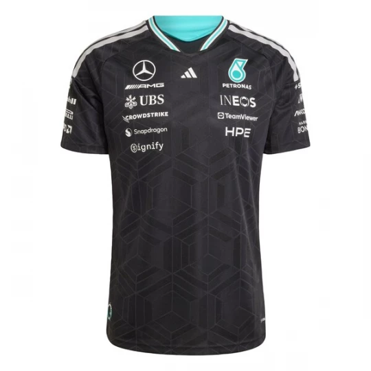 Obrázek produktu ADIDAS PERFORMANCE Funkční tričko 'Mercedes - Amg Petronas Formula 1 Team Driver' aqua modrá / černá / bílá