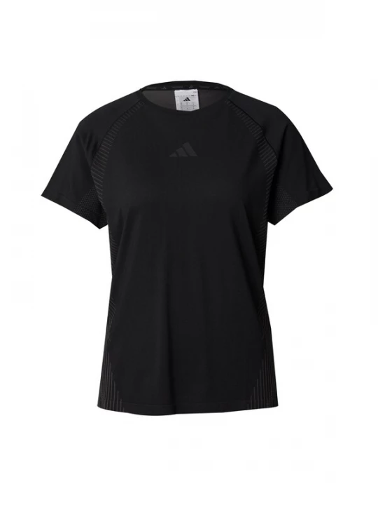 Obrázek produktu ADIDAS PERFORMANCE Funkční tričko 'Seamless Knitted' tmavě šedá / černá