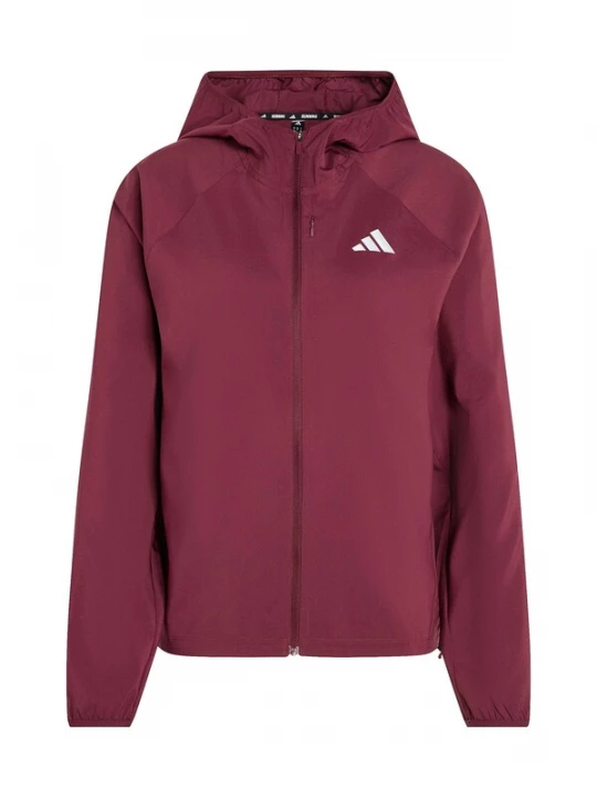 Obrázek produktu ADIDAS PERFORMANCE Sportovní bunda 'Adi365 Essentials' světle šedá / bordó