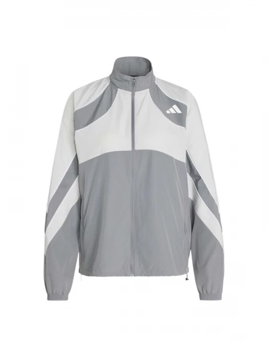 Obrázek produktu ADIDAS PERFORMANCE Sportovní bunda 'ADIZERO A' šedá / světle šedá