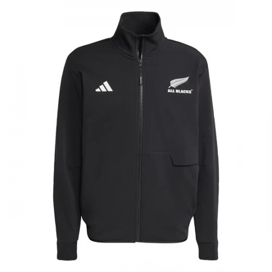 Obrázek produktu ADIDAS PERFORMANCE Sportovní bunda 'All Blacks Anthem' černá / bílá