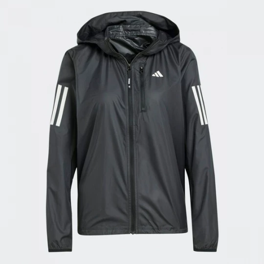 Obrázek produktu ADIDAS PERFORMANCE Sportovní bunda 'Own The Run' černá / bílá