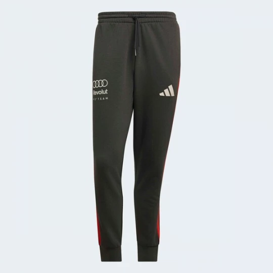 Obrázek produktu ADIDAS PERFORMANCE Sportovní kalhoty 'Audi Formula One Team DNA' tmavě šedá / červená / bílá