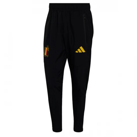 Obrázek produktu ADIDAS PERFORMANCE Sportovní kalhoty 'Belgium Tiro Travel' žlutá / černá
