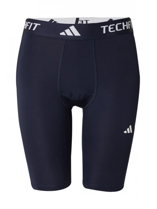 Obrázek produktu ADIDAS PERFORMANCE Sportovní kalhoty 'TECHFIT Compression Training Short' noční modrá / bílá
