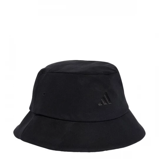 Obrázek produktu ADIDAS PERFORMANCE Sportovní klobouk '3-Stripes Bucket' černá / bílá