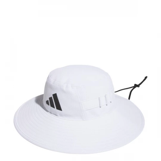 Obrázek produktu ADIDAS PERFORMANCE Sportovní klobouk 'Wide Brim' černá / bílá