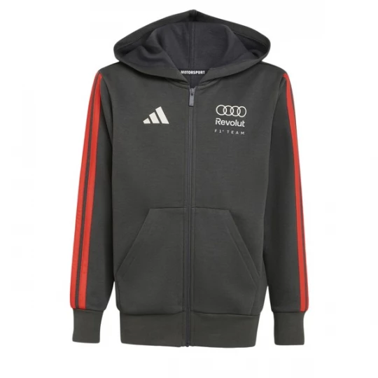 Obrázek produktu ADIDAS PERFORMANCE Sportovní mikina 'Audi Formula One Team DNA' karmínově červené / černá / offwhite