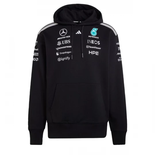 Obrázek produktu ADIDAS PERFORMANCE Sportovní mikina 'Mercedes-AMG Petronas Formula 1 Team' světlemodrá / černá / bílá