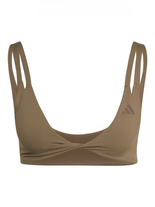 Obrázek produktu ADIDAS PERFORMANCE Sportovní podprsenka 'Optimé Workout Reversible Twist Light Support' khaki