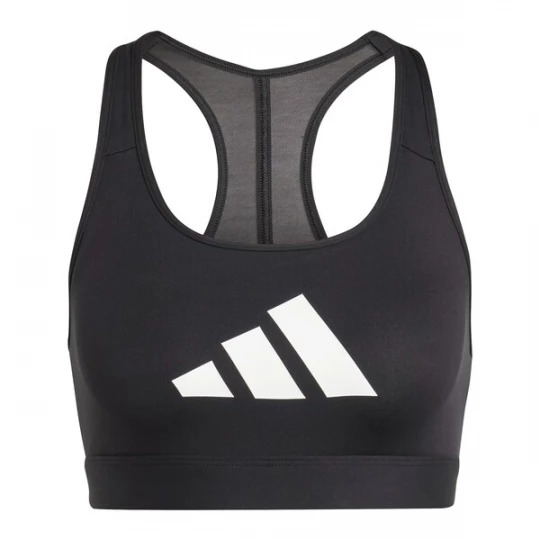 Obrázek produktu ADIDAS PERFORMANCE Sportovní podprsenka 'POWER REACT'  černá / bílá