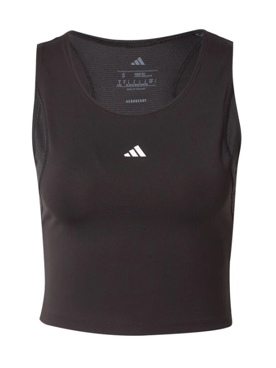 Obrázek produktu ADIDAS PERFORMANCE Sportovní top 'TECHFIT Cropped Training Tank' černá / bílá