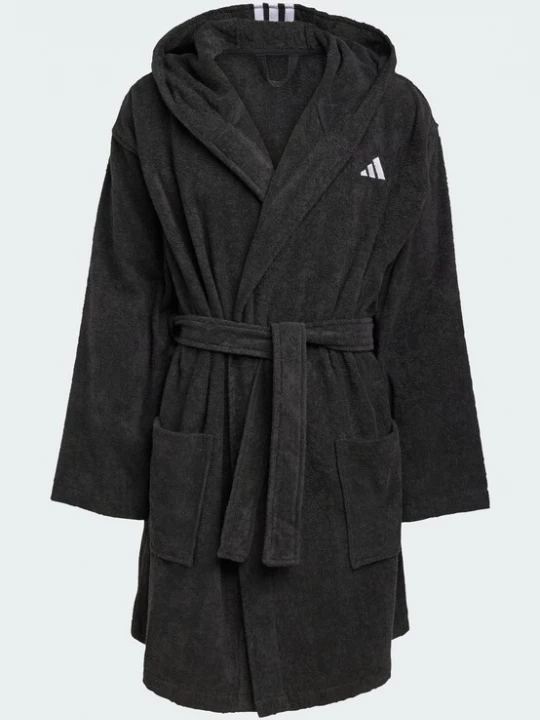 Obrázek produktu ADIDAS PERFORMANCE Sportovní župan černá / bílá