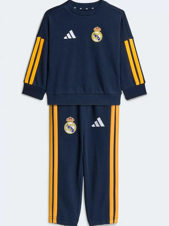Obrázek produktu adidas Performance tepláková souprava dětská s bavlnou REAL MADRID námořnická modř