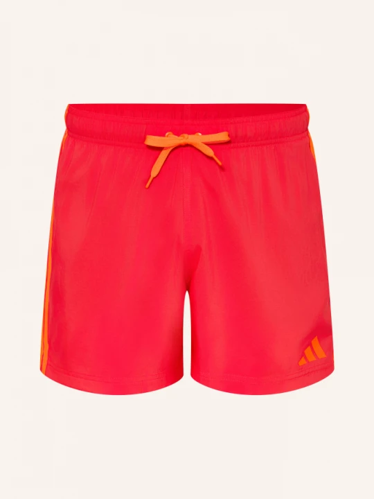 Obrázek produktu Adidas Plavky 3-Streifen Short 5inch neonově červená / neonově oranžová
