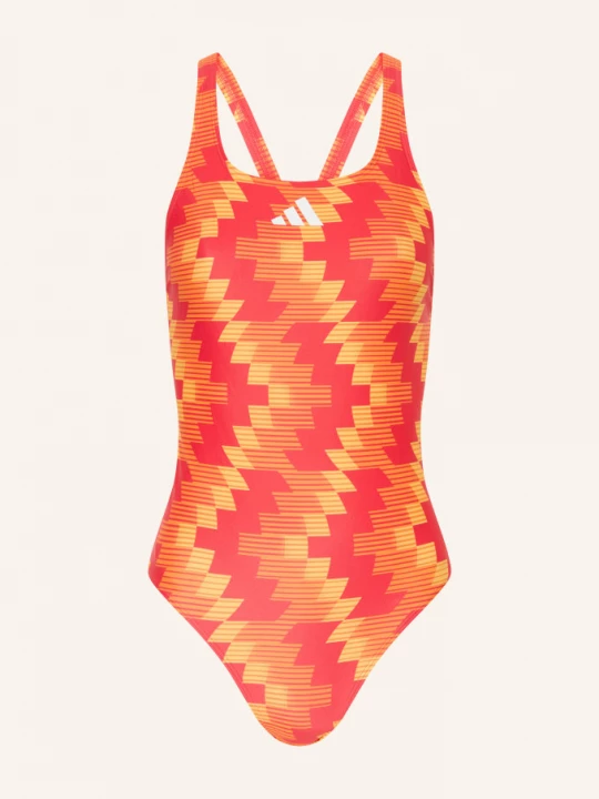 Obrázek produktu Adidas Plavky S Celoplošným Potiskem Inspirovaným Fotbalem červená / oranžová / žlutá