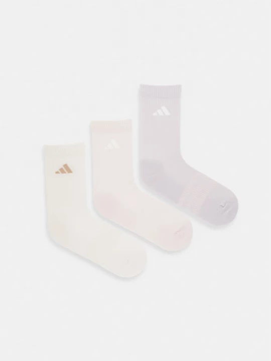 Obrázek produktu adidas Ponožky adidas 3-pack béžová