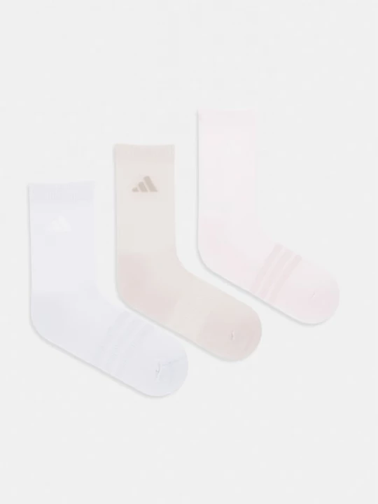 Obrázek produktu adidas ponožky s bavlnou 3-pack béžová