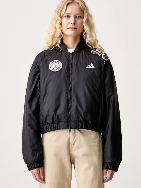 Obrázek produktu adidas přechodová bunda dámská x Farm Rio černá