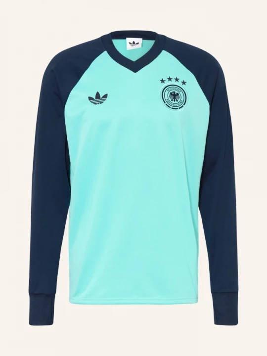 Obrázek produktu Adidas Rozcvičovací Dres Německo 26 Pre-Match mátová / tmavě modrá