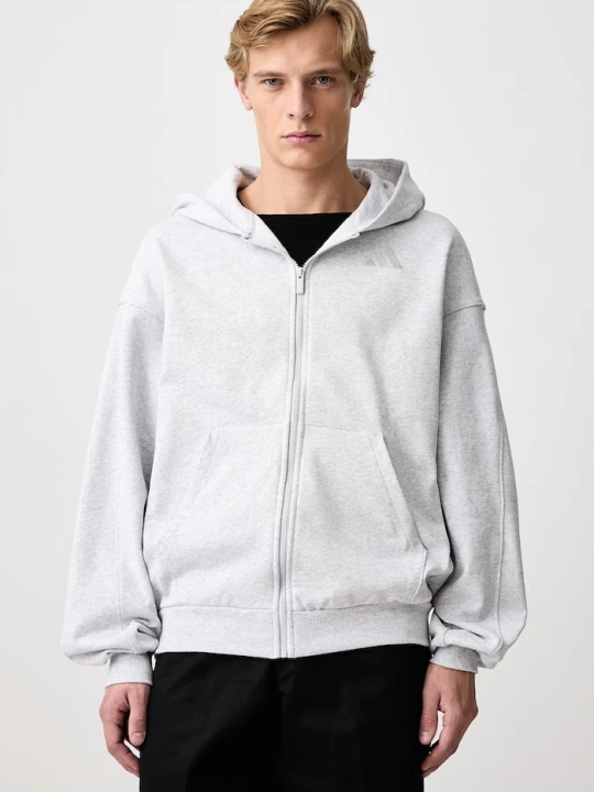Obrázek produktu adidas rozepínací mikina s kapucí pánská bavlněná