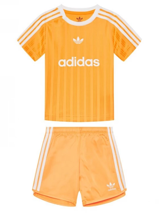 Obrázek produktu adidas Sada T-shirt a šortky Football JC6589 Žlutá Regular Fit