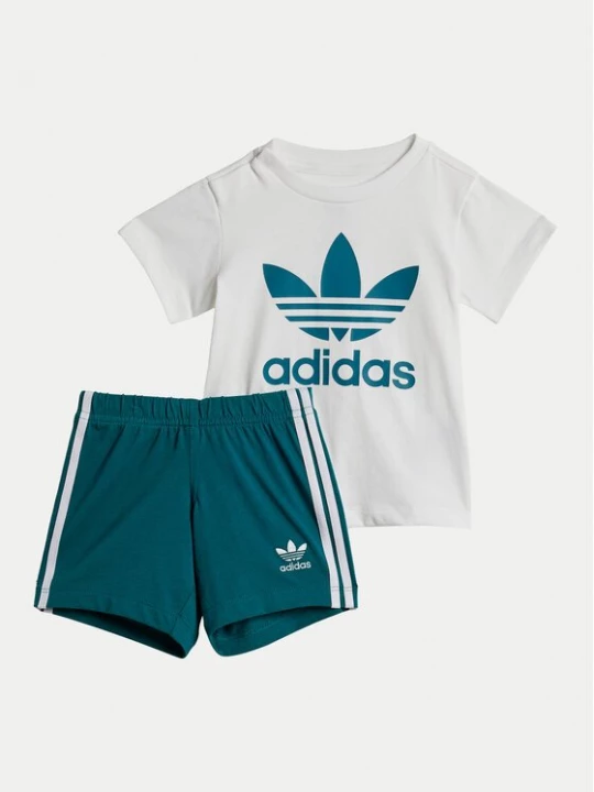 Obrázek produktu adidas Sada T-shirt a šortky JE0524 Tyrkysová Regular Fit