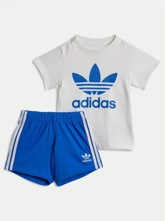 Obrázek produktu adidas Sada T-shirt a šortky JE0525 Modrá Regular Fit