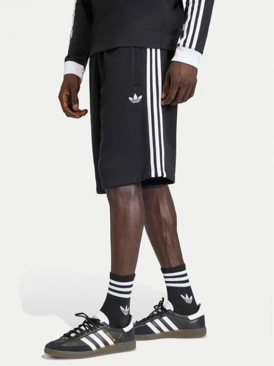 Obrázek produktu adidas Sportovní kraťasy 3-Stripes KE3566 Černá Regular Fit